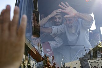 Izraelio paleisti palestiniečiai