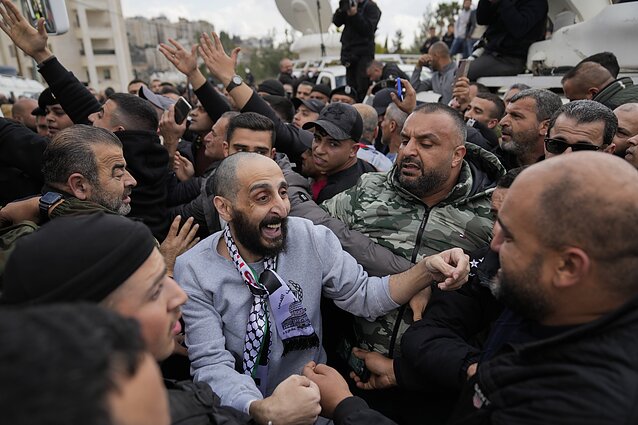 Izraelio paleisti palestiniečiai