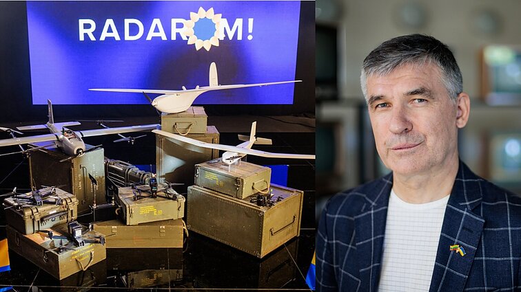 Medalinskas apie „Radarom!” svarbą: dabartinėje karo stadijoje dronai kovoja prieš dronus