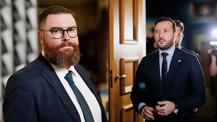 Dienos tema. Marius Dubnikovas ir Virginijus Sinkevičius (su vertimu į gestų k.)