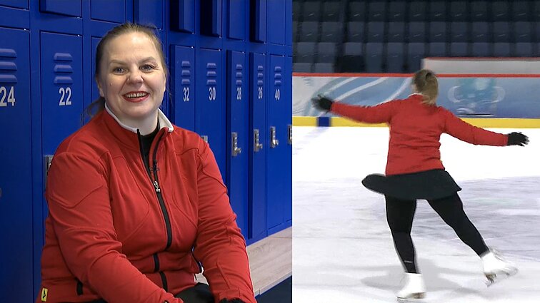 Mokyklos vadovės pomėgis – dailusis čiuožimas: ant ledo praleidžia net vasaros atostogas