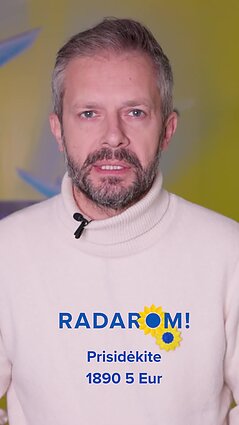 Tapinas: laikas vėl susitelkti ir padėti besiginančiai Ukrainai