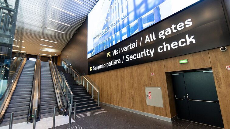Keliaus patogiau: oficialiai atidaromas naujasis VNO keleivių išvykimo terminalas