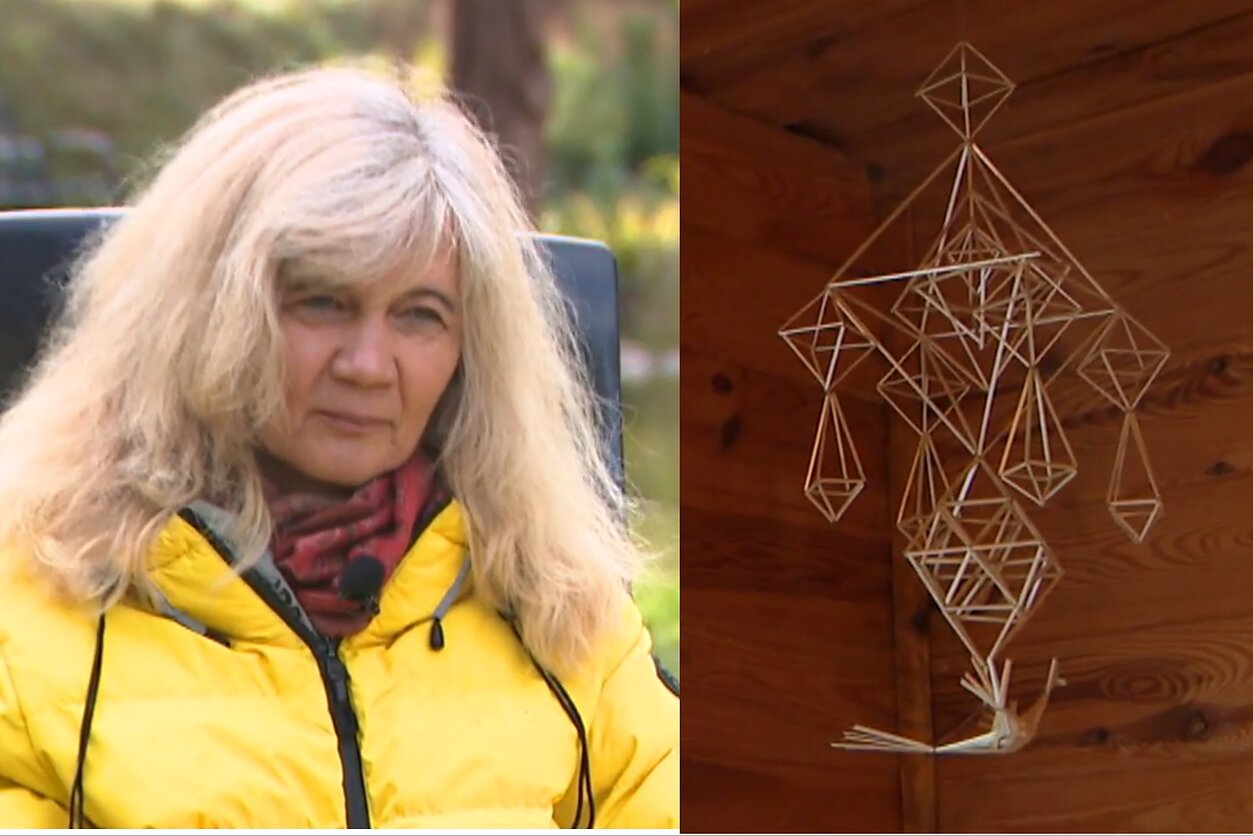 Laima Gegužytė-Saviščevienė and the straw gardens