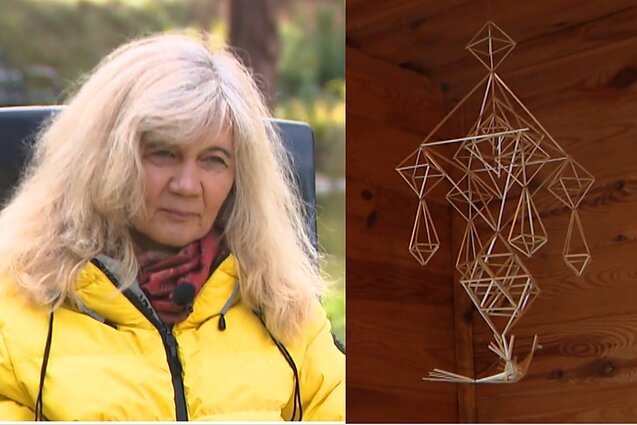 Laima Gegužytė-Saviščevienė and the straw gardens