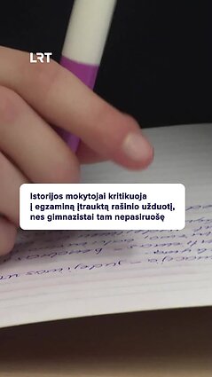 Aistros dėl istorijos egzamino rašinio