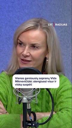 Vida Miknevičiūtė: yra toks pakvaišęs laikas, kurį dabar gyvenu