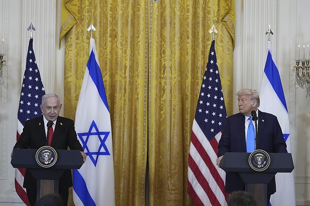 Benjaminas Netanyahu, Donaldas Trumpas