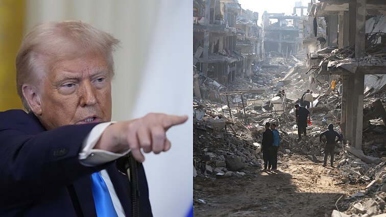 Trumpas nenustoja šokiruoti pasaulio: pareiškė, kad JAV perims Gazos Ruožą