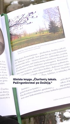 Minint M. K. Čiurlionio 150-ąsias gimimo metines išleista nauja knyga