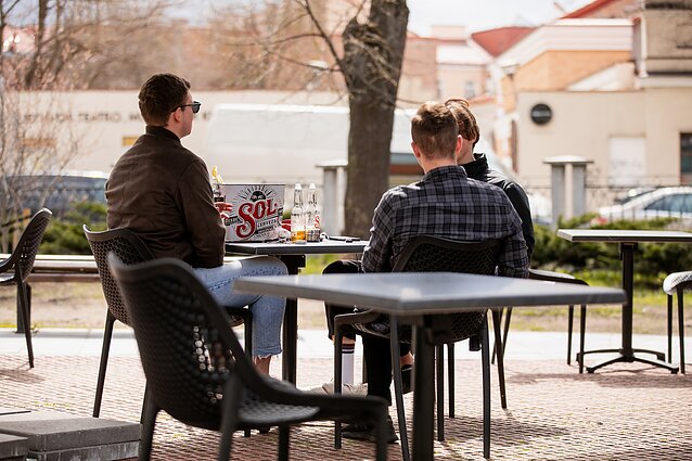Lauko kavinės Vokiečių gatvėje