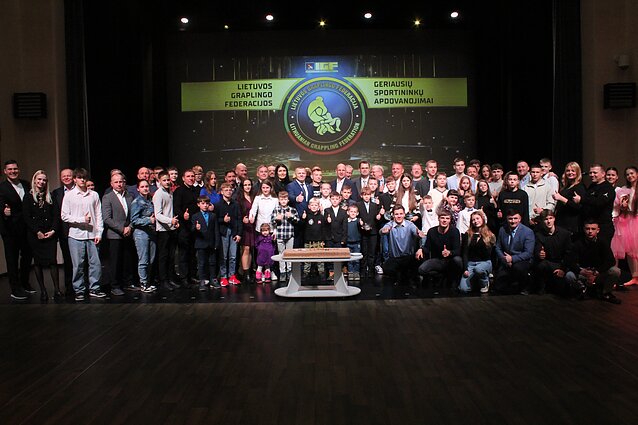  Lietuvos graplingo federacijos geriausių sportininkų apdovanojimai