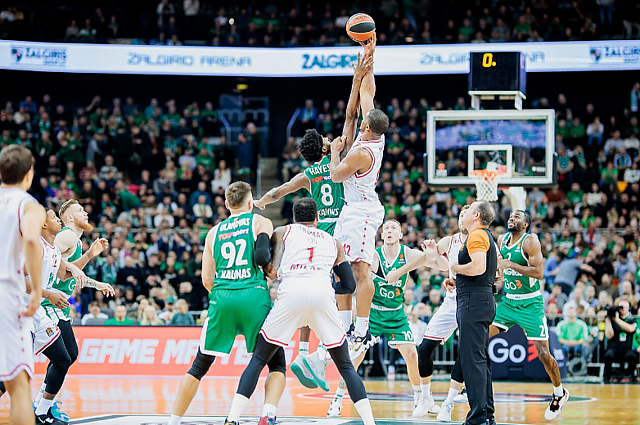 „Žalgiris“ užbaigia Eurolygos dvigubą savaitę: stoja į kovą su Milano „Emporio Armani“