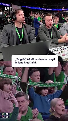 Kaune – žalgiriečių tritaškių lietus!