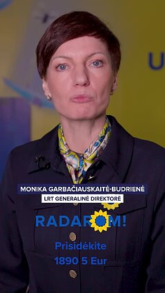 Garbačiauskaitė-Budrienė: Lietuvos žmonės jau ne kartą susitelkė akcijai „Radarom!“