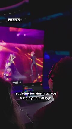 „Už kadro“: smalsaujate, kaip vyksta „Eurovizijos“ filmavimas?