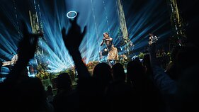 Gabrielės Vilkickytės koncerto akimirka
