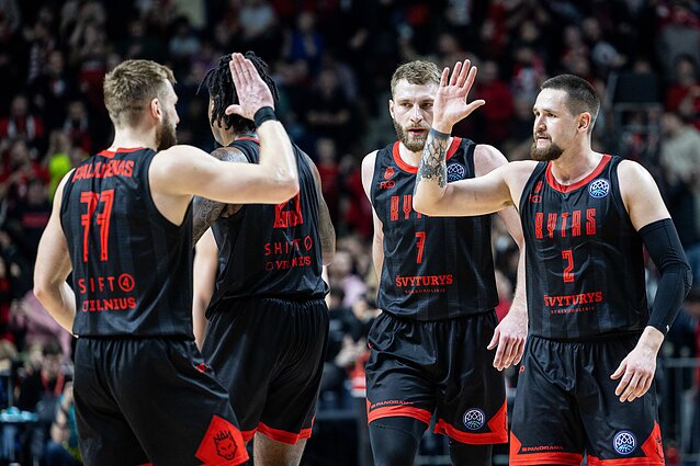 Vilniaus „Rytas“, Martynas Paliukėnas, Gytis Radzevičius, Margiris Normantas Vilniaus „Rytas“, Martynas Paliukėnas, Gytis Radzevičius, Margiris Normantas