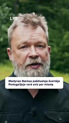 Keliautojas Starkus: jaučiuosi kaip piligrimas