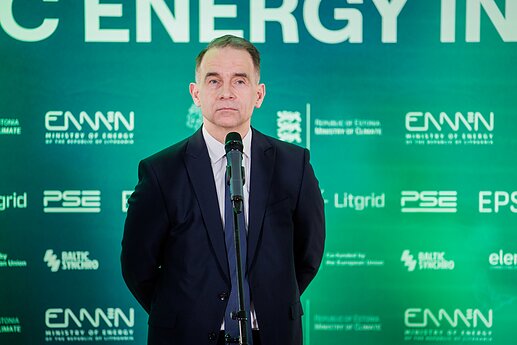 Konferencija apie Baltijos šalių atsijungimą nuo BRELL žiedo; Rokas Masiulis