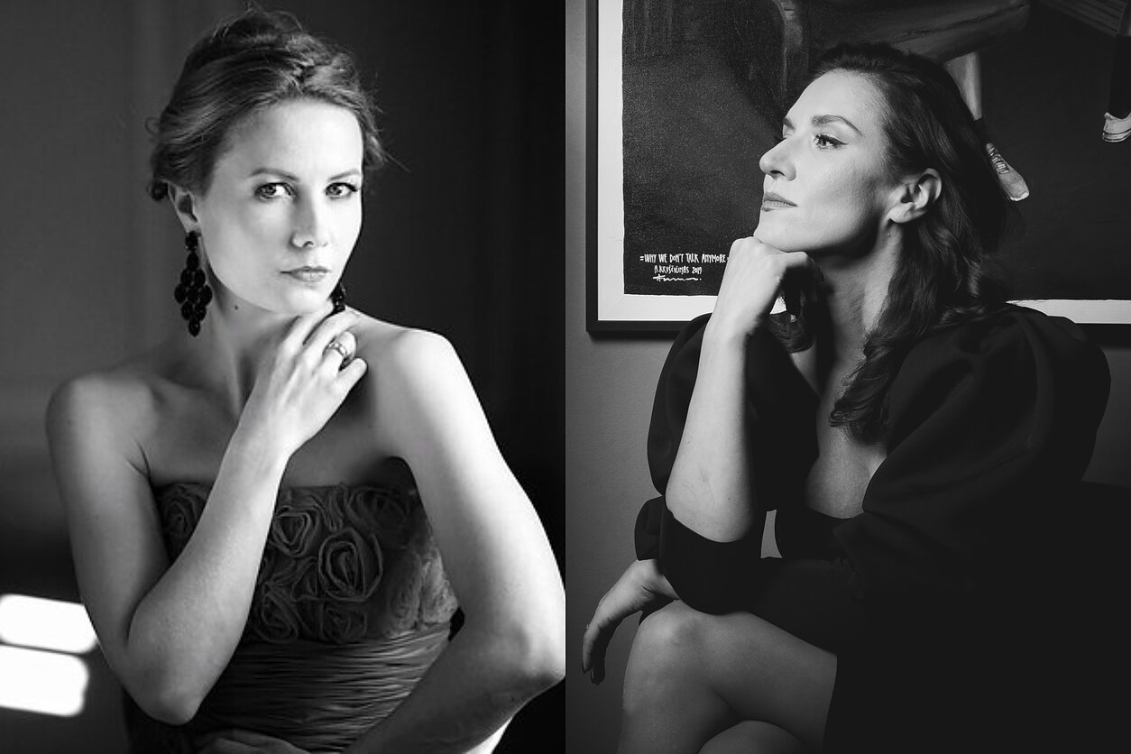 Lauryna Bendžiūnaitė ir Ieva Prudnikovaitė