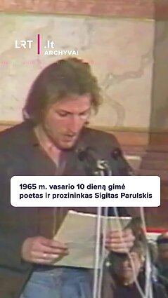 1965 m. vasario 10 dieną gimė poetas ir prozininkas Sigitas Parulskis