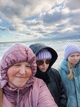 Miglė Dainauskaitė su šeima Miglė Dainauskaitė su šeima