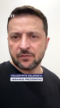 V. Zelenskis sveikina sinchronizavus elektros tinklus