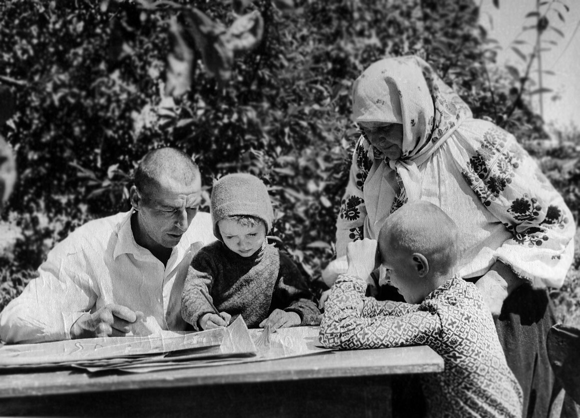 Maria Prymaczenko z rodziną