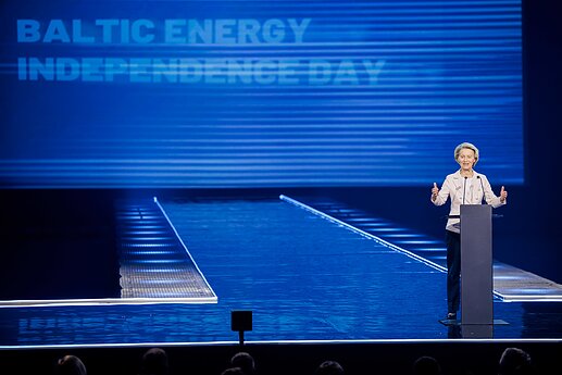 Vilniuje vyko Baltijos šalių elektros tinklų sinchronizacijos su Vakarų Europa šventinis renginys.
