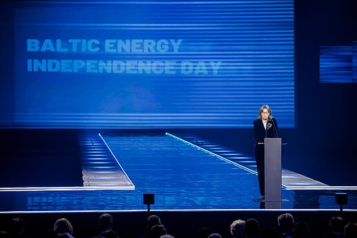 Vilniuje vyko Baltijos šalių elektros tinklų sinchronizacijos su Vakarų Europa šventinis renginys.
