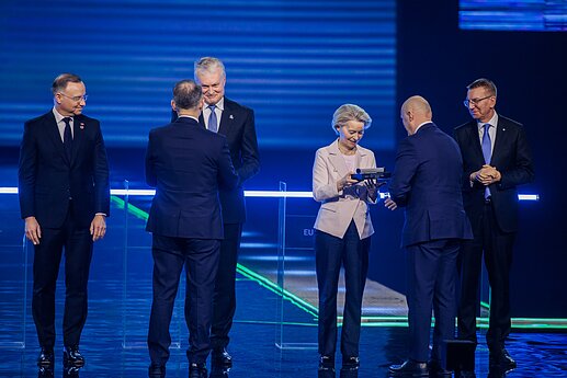 Vilniuje vyko Baltijos šalių elektros tinklų sinchronizacijos su Vakarų Europa šventinis renginys.