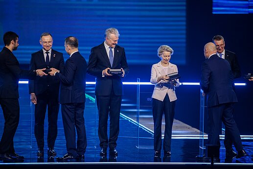 Vilniuje vyko Baltijos šalių elektros tinklų sinchronizacijos su Vakarų Europa šventinis renginys.
