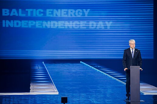 Vilniuje vyko Baltijos šalių elektros tinklų sinchronizacijos su Vakarų Europa šventinis renginys.