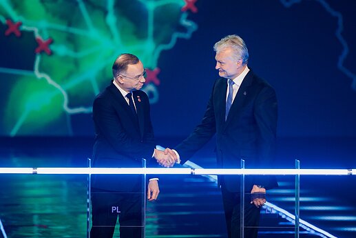 Vilniuje vyko Baltijos šalių elektros tinklų sinchronizacijos su Vakarų Europa šventinis renginys.