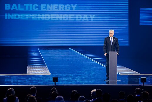 Vilniuje vyko Baltijos šalių elektros tinklų sinchronizacijos su Vakarų Europa šventinis renginys.
