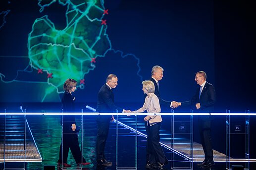 Vilniuje vyko Baltijos šalių elektros tinklų sinchronizacijos su Vakarų Europa šventinis renginys.
