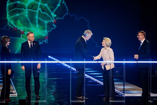 Vilniuje vyko Baltijos šalių elektros tinklų sinchronizacijos su Vakarų Europa šventinis renginys.