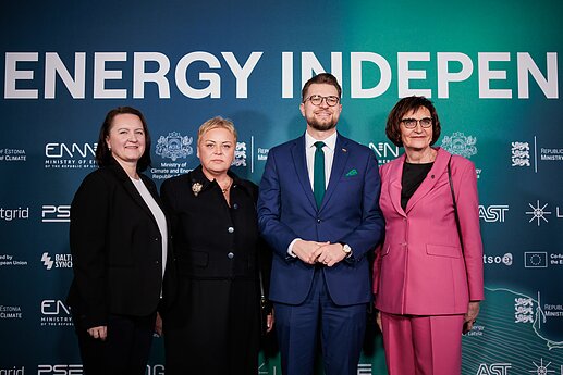 Vilniuje vyko Baltijos šalių elektros tinklų sinchronizacijos su Vakarų Europa šventinis renginys.