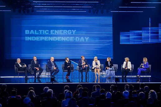 Vilniuje vyko Baltijos šalių elektros tinklų sinchronizacijos su Vakarų Europa šventinis renginys.