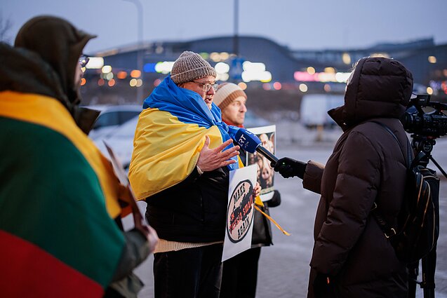 Vilniuje – reakcija į „Kyiv Grand Ballet“ pasirodymą