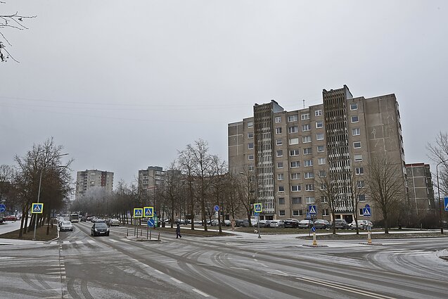 Pietiniame miesto rajone pirmasis apuokas apsigyveno 2017 m. 