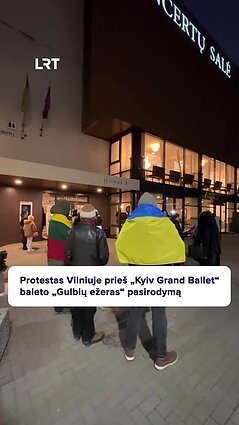 Pirmadienio vakarą Vilniuje – reakcija į „Kyiv Grand Ballet“ pasirodymą