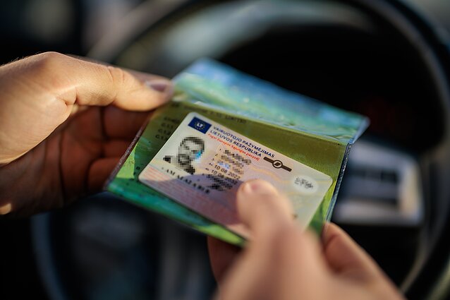 Vairuotojo pažymėjimas