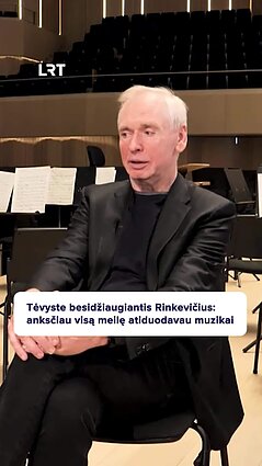Rinkevičius: anksčiau visą meilę, darbą, laiką atiduodavau muzikai