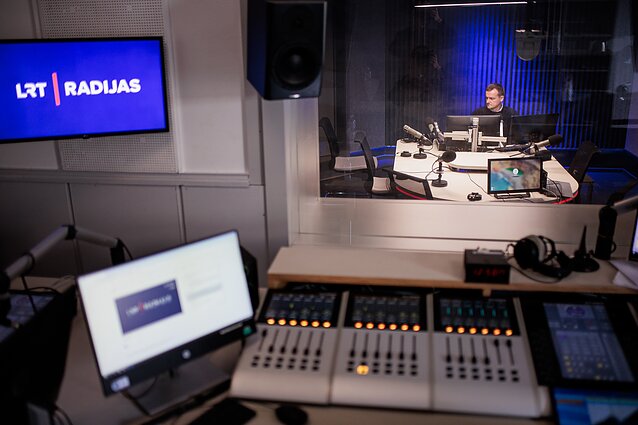 Radijo žurnalistas Paulius Šironas Radijo žurnalistas Paulius Šironas