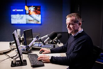 Radijo žurnalistas Paulius Šironas Radijo žurnalistas Paulius Šironas