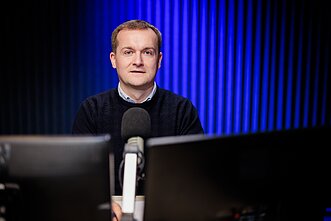 Radijo žurnalistas Paulius Šironas Radijo žurnalistas Paulius Šironas