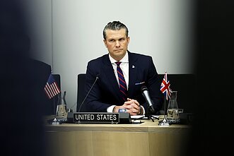 JAV gynybos sekretorius Pete‘as Hegsethas JAV gynybos sekretorius Pete‘as Hegsethas