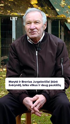Žvėrynėlyje vilkus auginanti senjorų pora: patys nevalgysim, bet gyvūnai bus sotūs